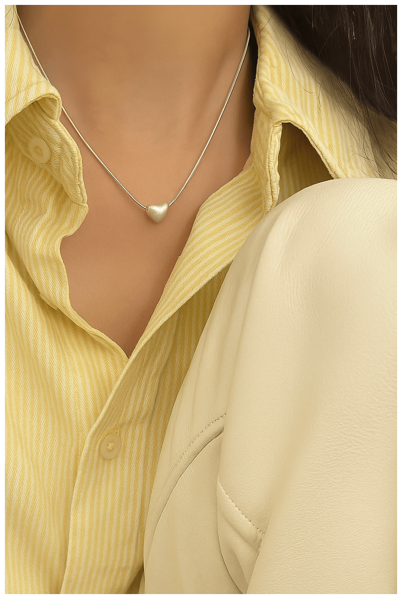 Bold Heart Necklace