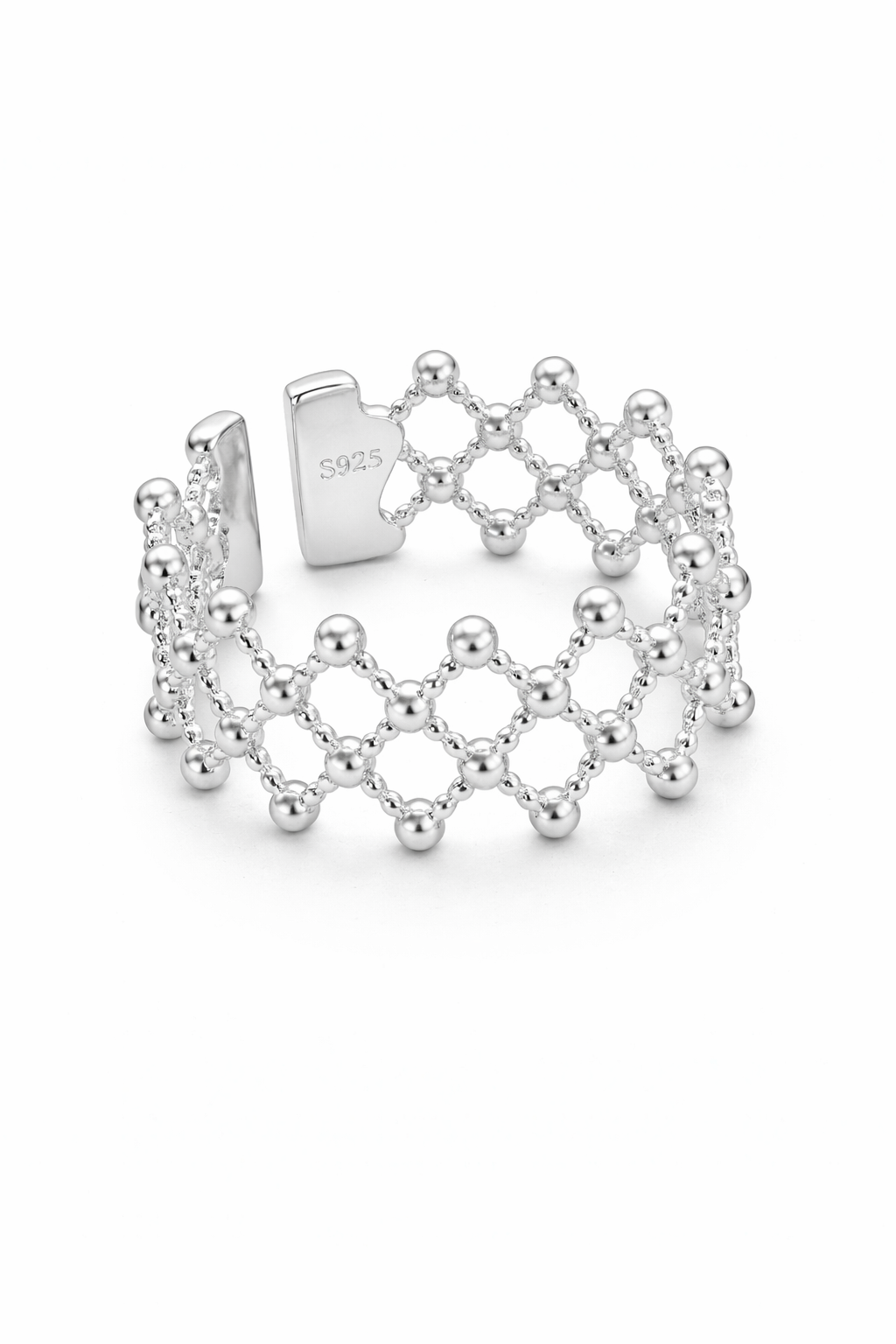 Grid Crown Ring