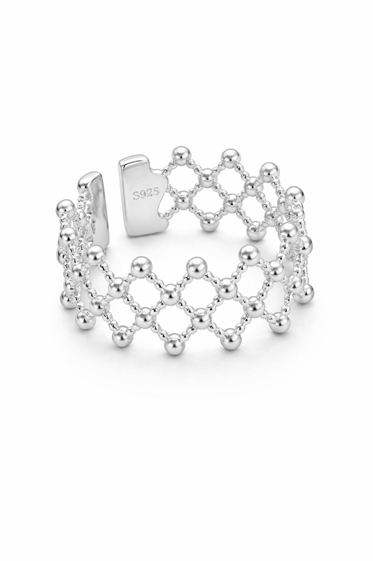 Grid Crown Ring