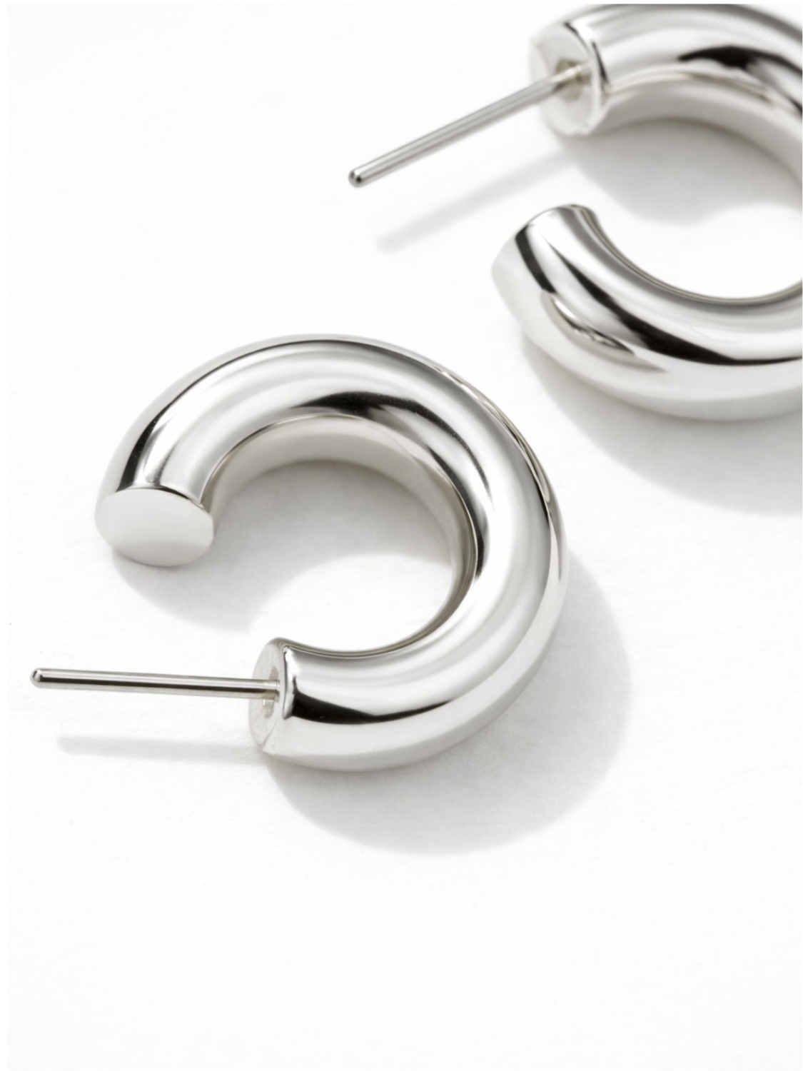 Aperture Hoops Earrings